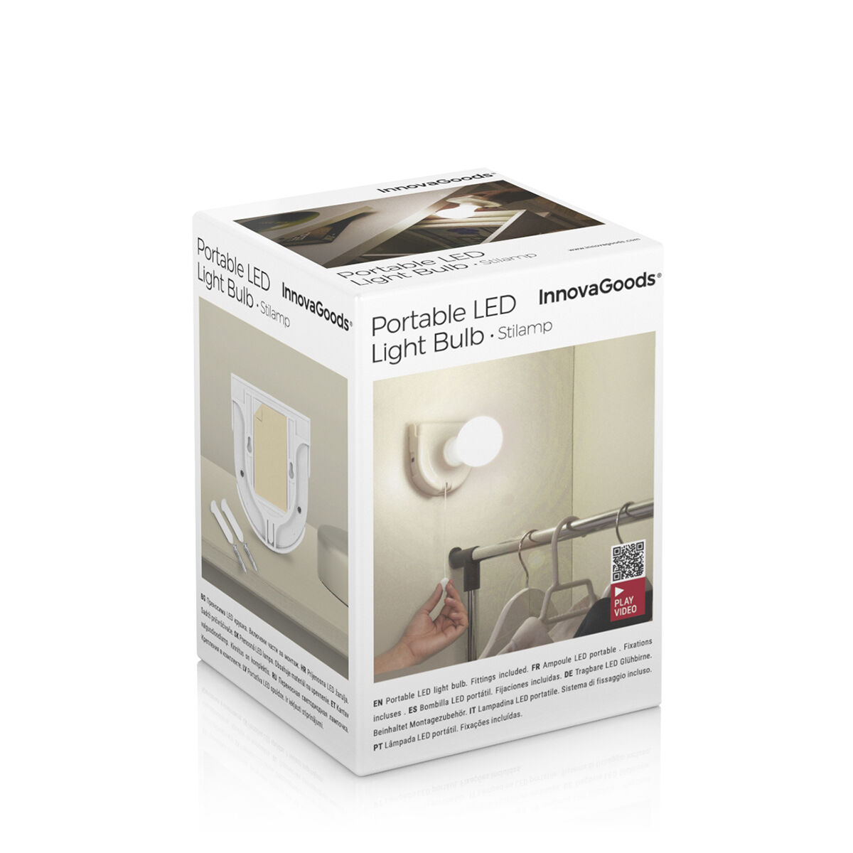 Lâmpada LED Portátil Stilamp InnovaGoods